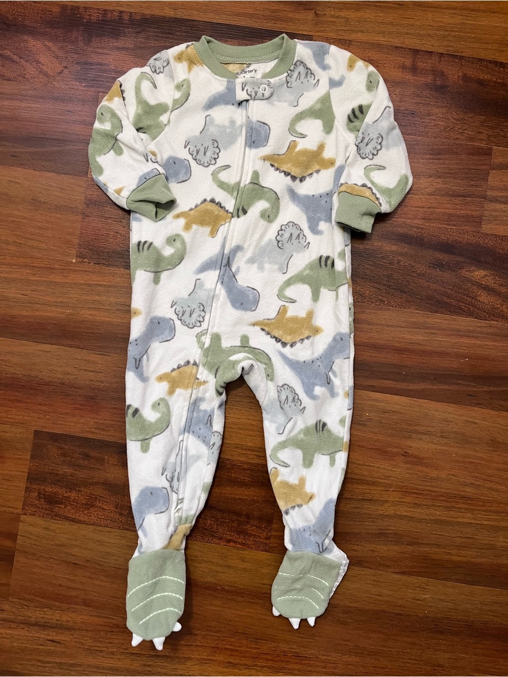 12 Months Carter’s Fleece Dinosaur Sleeper